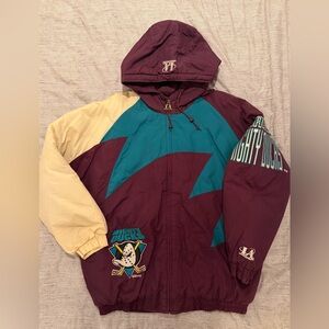 Logo Athletic Mighty Ducks Sharktooth